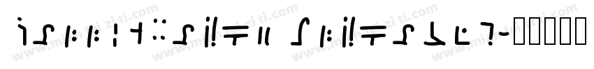 Calligraphy Alphabet字体转换